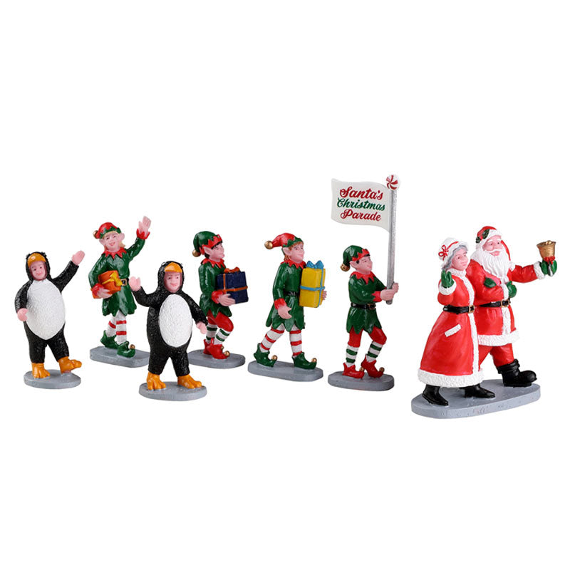 Lemax Santa's Elf Parade (Set of 7) image 0