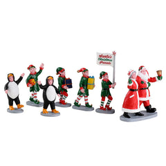 Lemax Santa's Elf Parade (Set of 7) image 0
