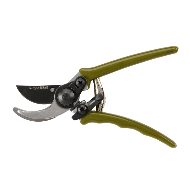 Burgon & Ball The Collector Range Olive Green Micro Secateurs image 0
