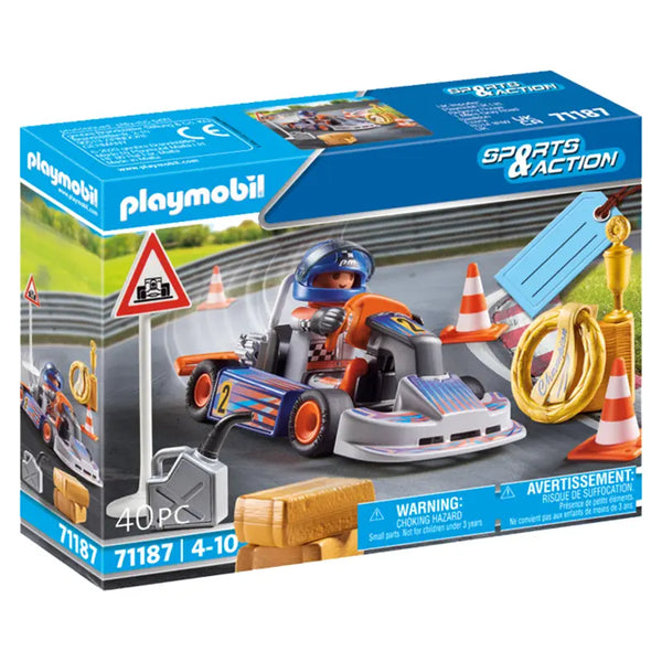 PLAYMOBIL Go-Kart Racer Gift Set image 2