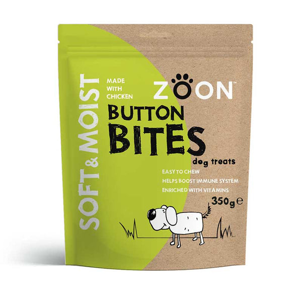 Zoon Soft & Moist Button Bites Dog Treats (350g) image 0