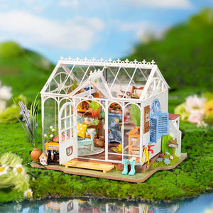 Robotime 'Dreamy Garden House' DIY Miniature House image 1