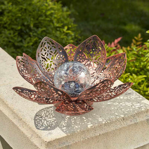 Smart Garden Damasque Lotus Solar Lantern image 0