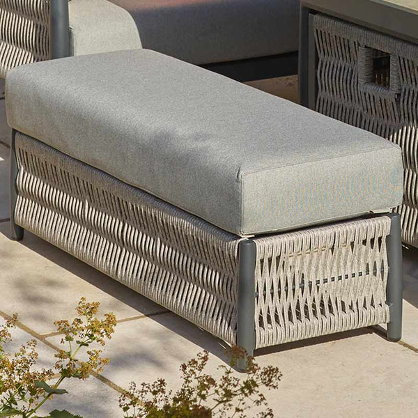 Bramblecrest Mauritius Corner Set with Firepit Table image 4