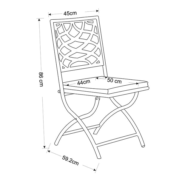 Hartman Buxton Folding Bistro Set image 5