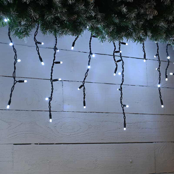 Festive Connectable LED Icicle Lights image