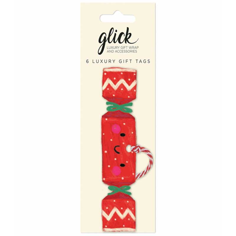 Glick Whimsical Cracker Gift Tags (Pack of 6) image 0