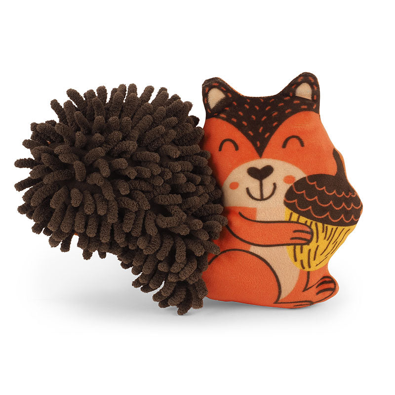 Zoon Noodly Squirrel Dog Toy image 0