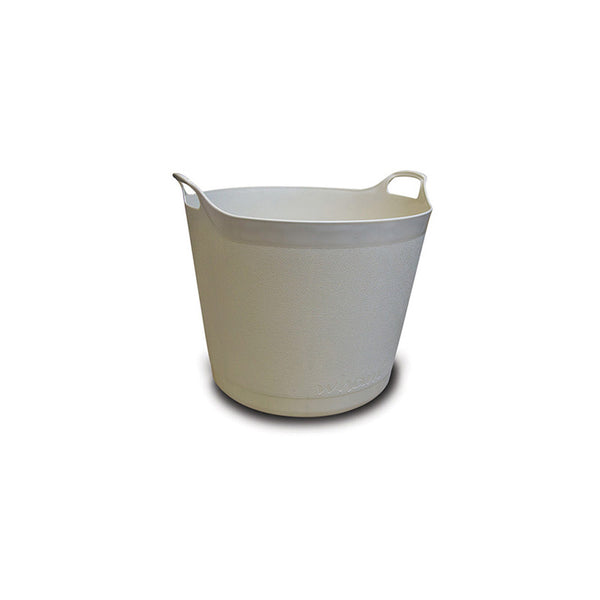 Town & Country Round Flexi-Tub - Stone, 15 litres image