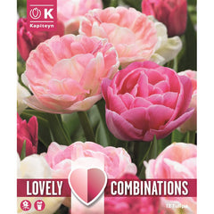 Lovely Combinations Double Tulip Sweet Pink Mix (12 Bulbs) image 0