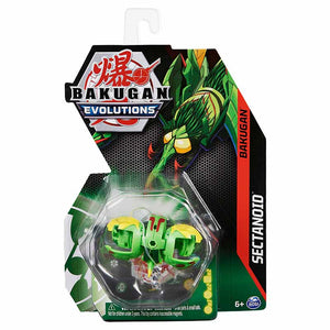 Bakugan Evolutions, Sectanoid Collectible Action Figure and Trading Card, Ages 6+ image 0