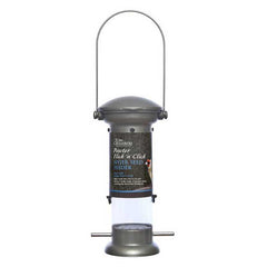Tom Chambers Pewter Flick 'n' Click Nyjer Seed Feeder image 0