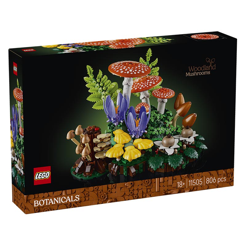 LEGO® Botanicals Woodland Mushrooms (11505) image 0
