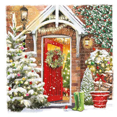 Ling Design Charity Christmas Cards - Christmas Lights (Pack of 6) image 0