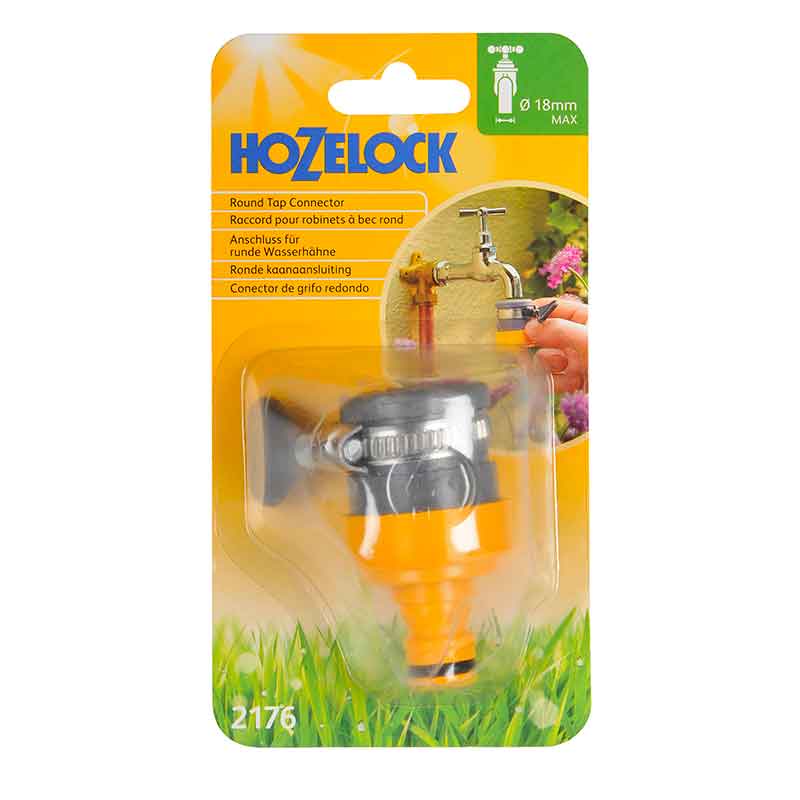 Hozelock Round Tap Connector image 0