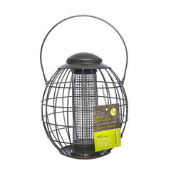 Tom Chambers Pewter Flick 'n' Click Squirrel Resistant Peanut Feeder image 0