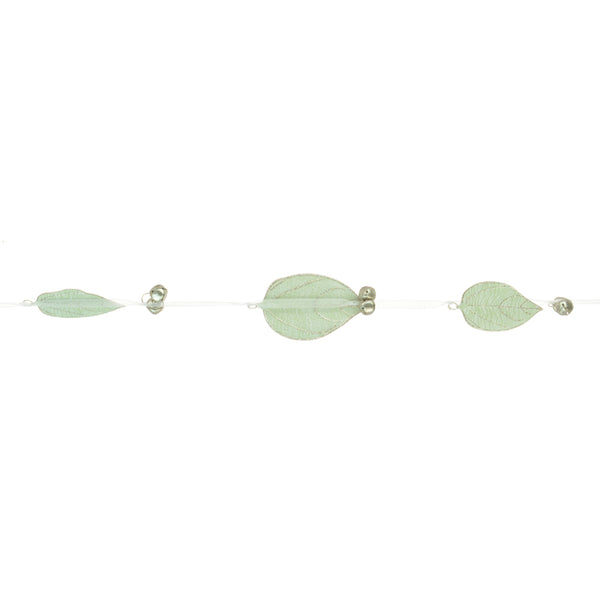 Floralsilk Metal Leaf Garland image 0