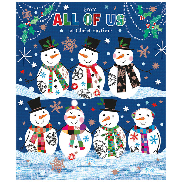 Paperrose From All Of Us Christmas Card image 0