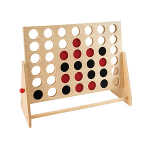 Wooden 4-In-A-Row Game image 0