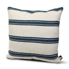 Extreme Lounging B-Cushion Aquaclean Haven, 50 x 50cm – Small Stripe Blue image 0