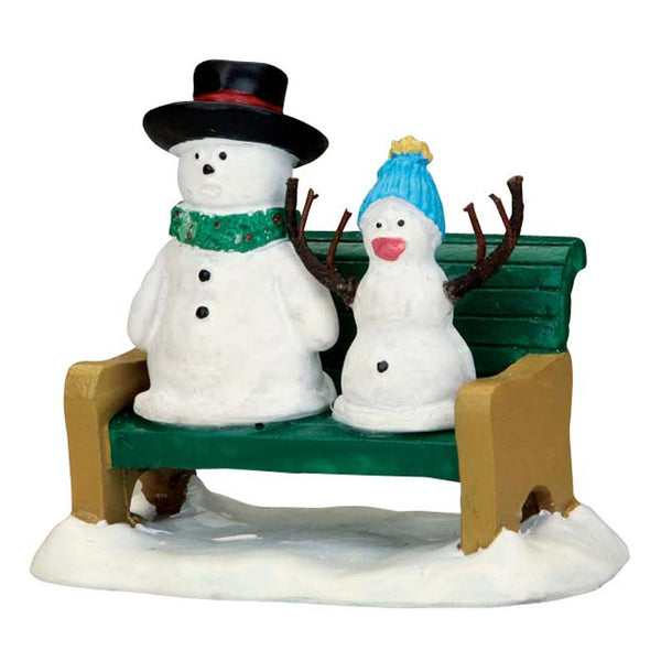 Lemax Snowdad & Snowbaby image 0