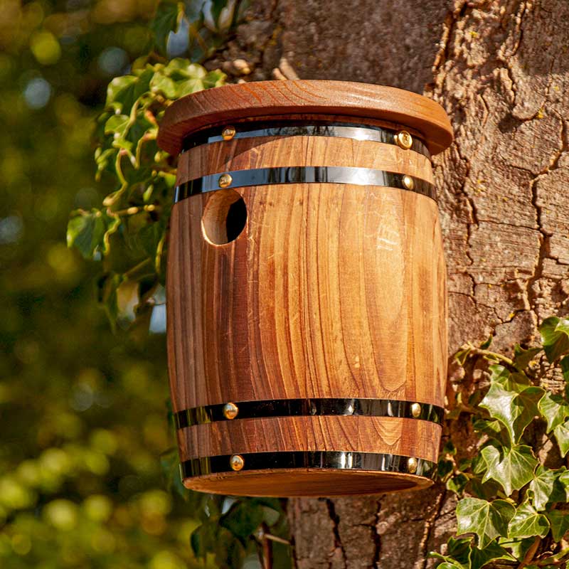 Wildlife World Barrel Bird Nester image 0