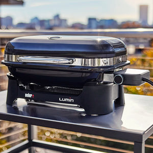 Weber Lumin Compact Electric Barbecue, Black image 0