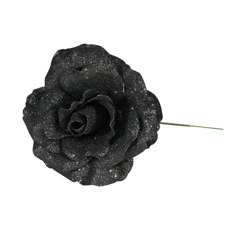 APAC Black Glitter Rose image 0