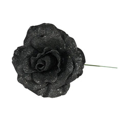 APAC Black Glitter Rose image 0