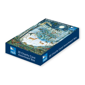 RSPB Charity Christmas Card Assortment Box (Pack of 20) image 0