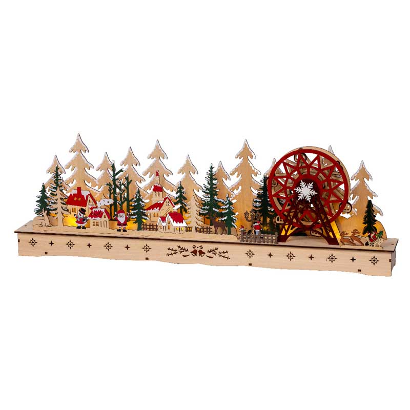 Lumineo LED Plywood Scenery with Wheel image 0