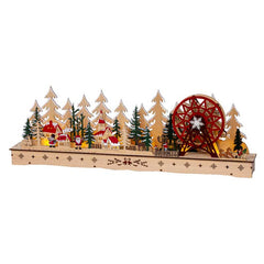 Lumineo LED Plywood Scenery with Wheel image 0