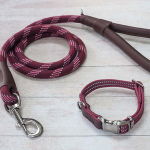 Zoon Walkabout Primo Burgundy Dog Lead image 1