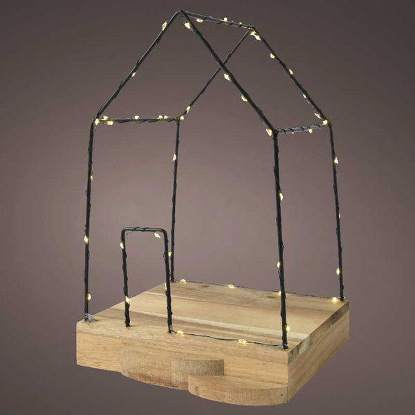 Lumineo Micro LED Metal House Frame Light image 2
