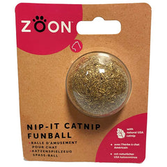 Zoon Nip-it Catnip FunBall image 0