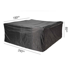 Platinum Aerocover for Outdoor Rectangular or Oval Dining Set - 240 x 190 x 85cm image 0