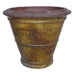 Errington Reay & Co. Ltd Courtyard Cone Planter Old Leather (Small S4) image 0
