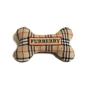 CatwalkDog Furberry Bone Plush Dog Toy image 0