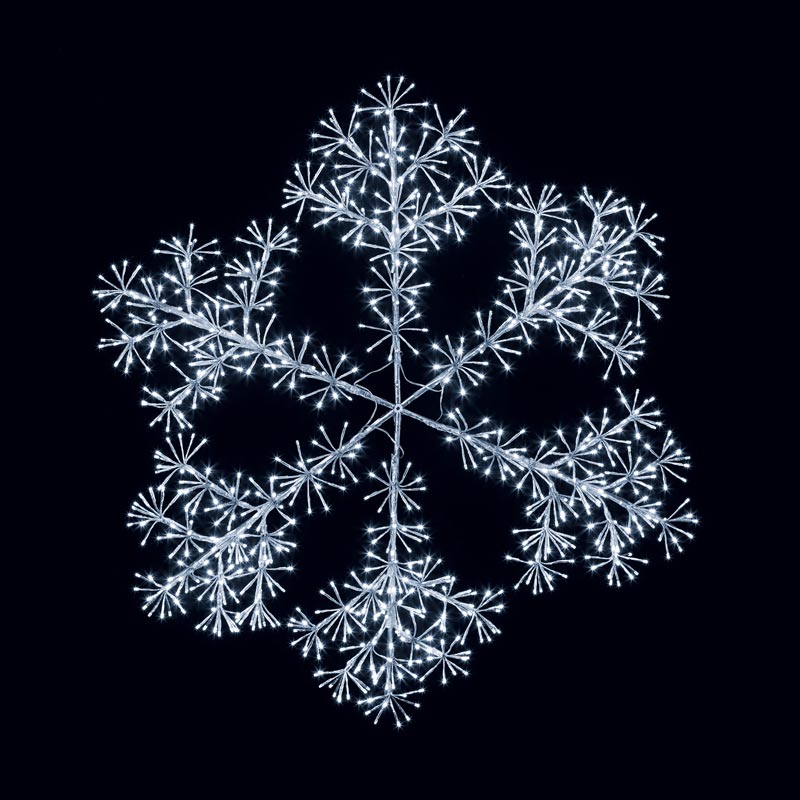 Premier Silver Starburst Snowflake image 0
