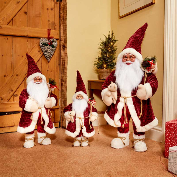 Three Kings Burgundy Papa Noel image 0