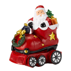 Three Kings All Aboard! Santa's Train SnowSphere image 1