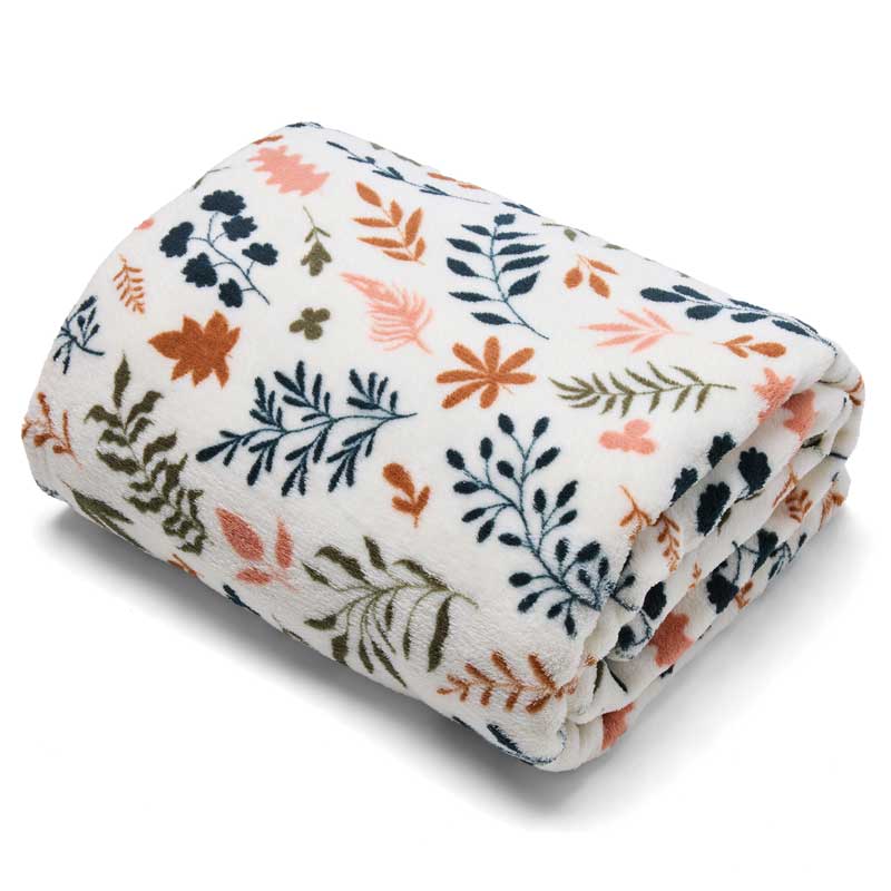 Deyongs Snuggle Touch Throw - Leaves image 0