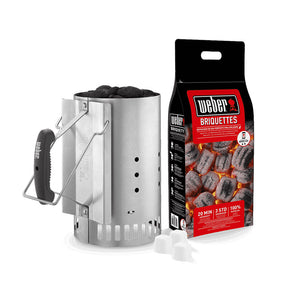 Weber Rapidfire 3-in-1 Chimney Starter Set image 0