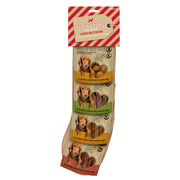 Cupid & Comet Luxury Dog Stocking image 0