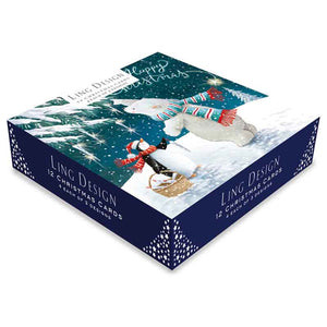 Ling Design Small Deluxe Cards - Magical Christmas (Pack of 12) image 0