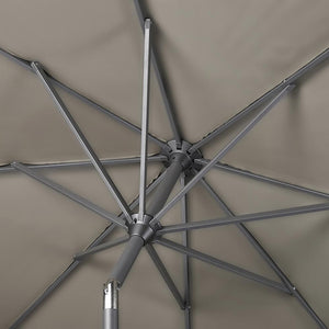 Platinum Riva 2.5m Round Crank & Tilt Parasol – Taupe image 2