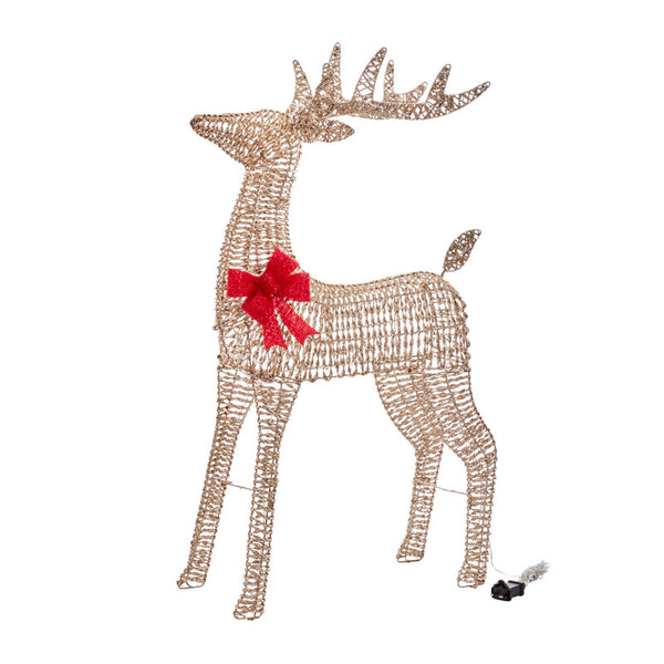 Three Kings GlitterTwist Gold Reindeer image 4