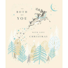 Woodmansterne To Both of You Christmas Card image 0