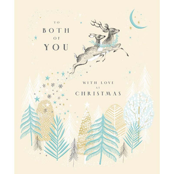 Woodmansterne To Both of You Christmas Card image 0