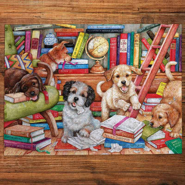 Gibsons Shaggy Dog Story 1000 Piece Puzzle image 1